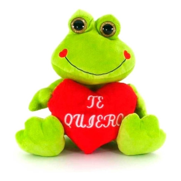 Peluche Rana Con Corazon