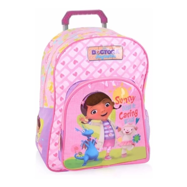 Mochila Con Carro Dra Juguetes