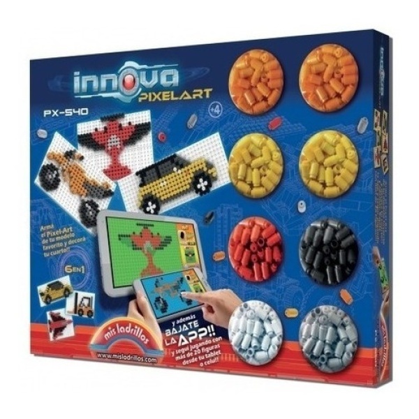 Bloques Mis Ladrillos Innova - Pixelart (540 Piezas)
