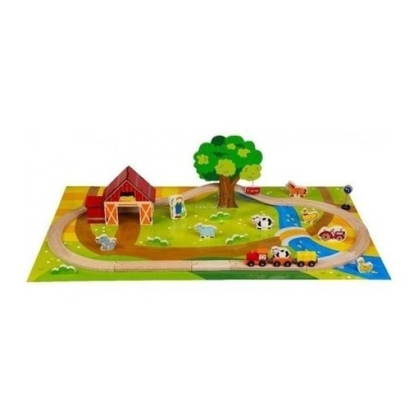 Set De Granja Madera