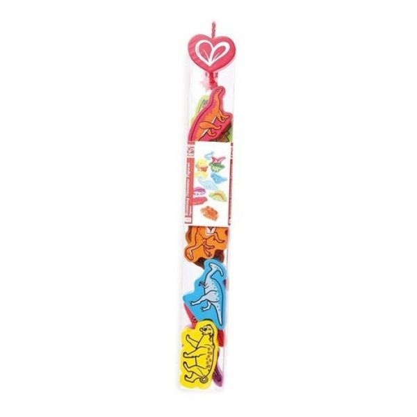 Set Dinosaurios Con Cordón - Hape - E0910 -