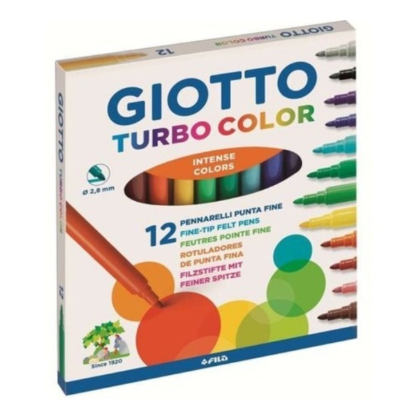 Giotto Turbo Color X 12 Un.