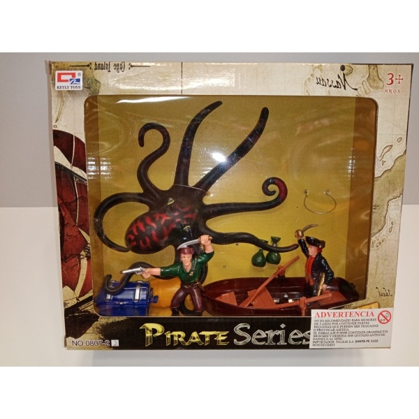 Set De Pirata Con Pulpo