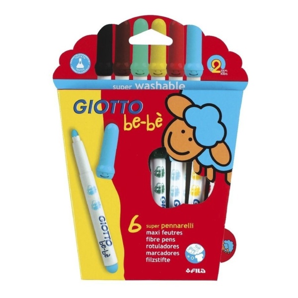Giotto Bebe Marcadores X 6