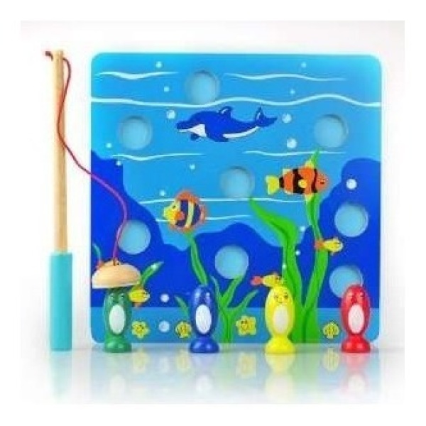 Juego De Pesca Madera