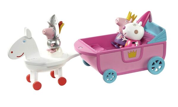 Peppa Pig Princesa Carruaje Real Original - Imagen 3