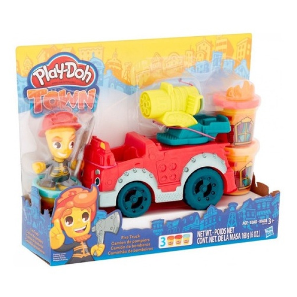 Play Doh Town Camion De Bomberos