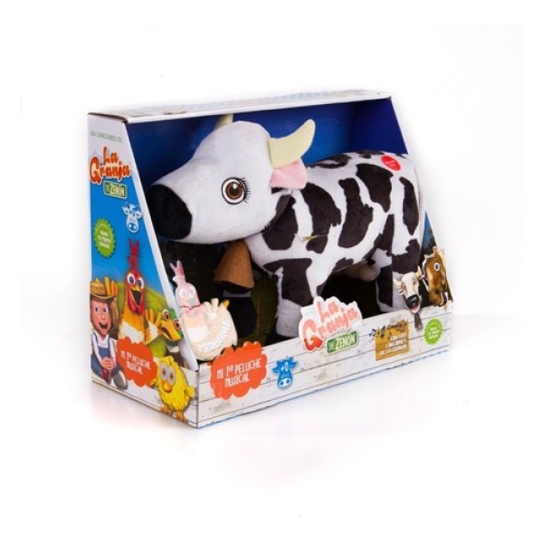 Peluche Musical La Vaca Lola La Granja De Zenón