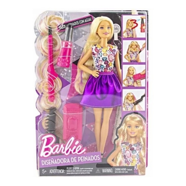 Muñeca Barbie Diseñadora De Peinados Mattel Original