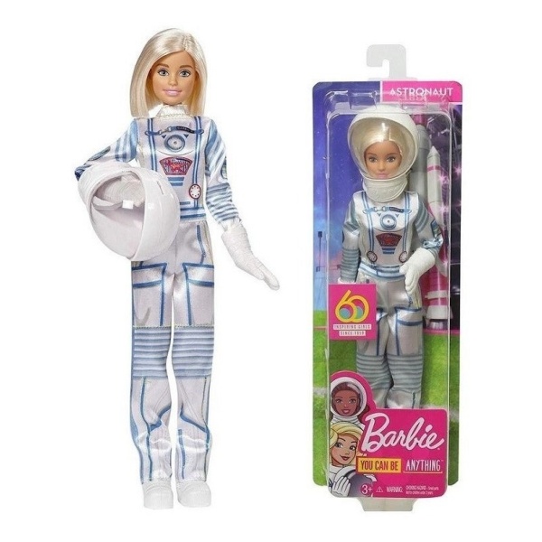 Muñeca Barbie Astronauta 30cm De Alto Mundo Magico