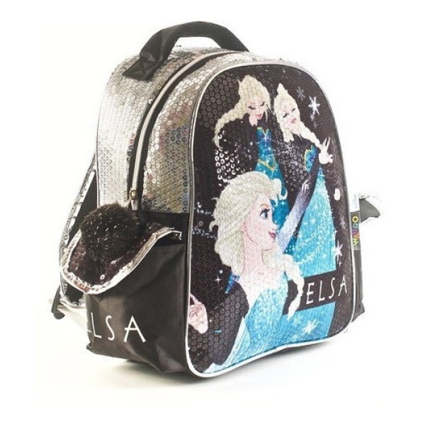 Mochila Frozen 2 - Espalda Chica Con Lentejuelas - 88310