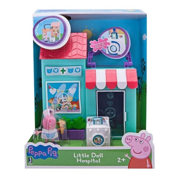 Peppa Pig Set De Hospital Y Estación De Bomberos