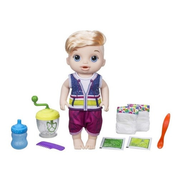 Baby Alive Ricas Comiditas Varón Hasbro - Imagen 2