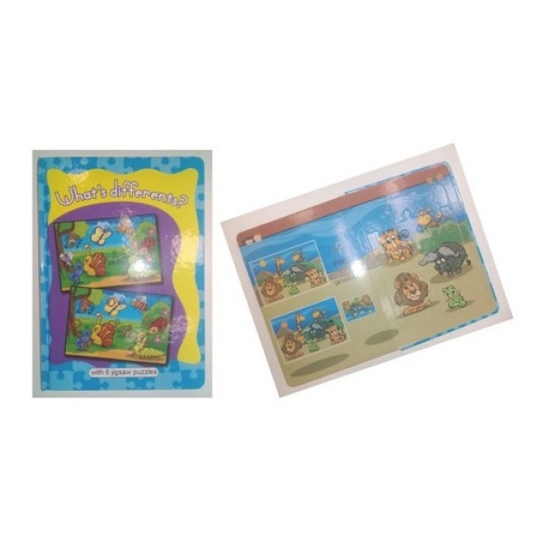 Libro Puzzle-diferencias