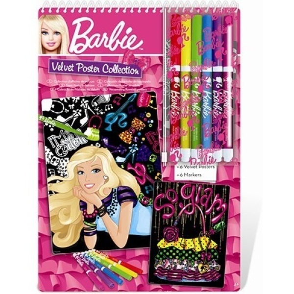 Barbie Carteles Terciopelo