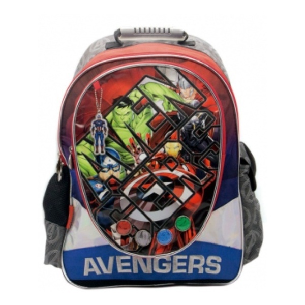 Mochila De Espalda Grande Avengers 50 Cm