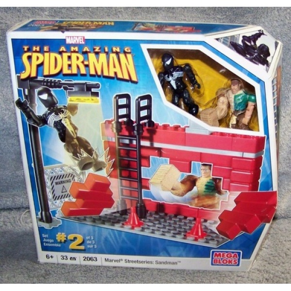Bloques Hombre Araña Negro - Mega Bloks -