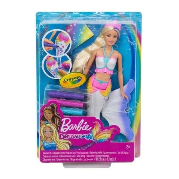 Barbie Sirena Diseños Mágicos - Gcg97