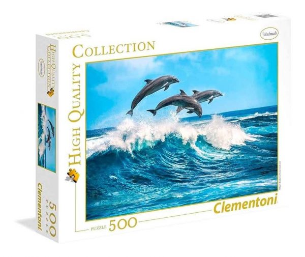 Puzzle Clementoni 500 Pzs Delfines