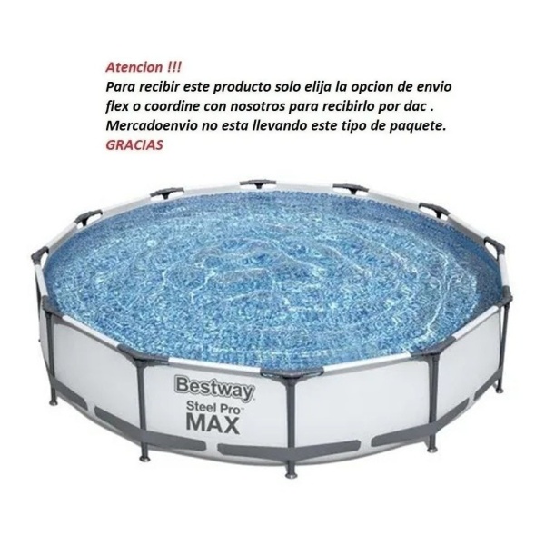 Piscina Estructural, Bestway, 6473 Litros, Con Filtro, Refor