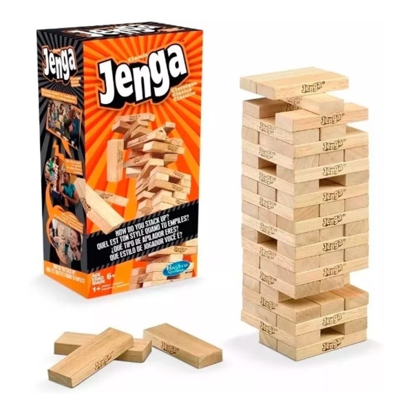 Jenga De Madera - Original Hasbro -