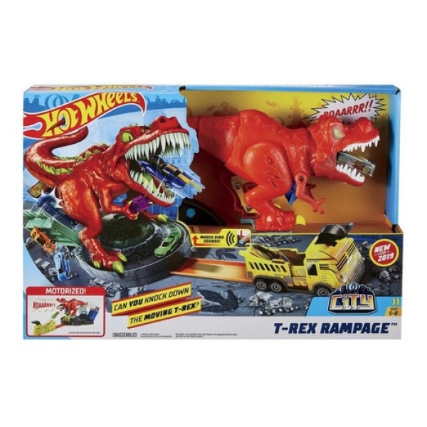Pista Hot Wheels T-rex Demoledor - Mattel Gfh 88 - Original