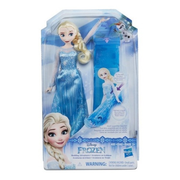 Frozen Aventuras En Trineo - Elsa - Hasbro Original