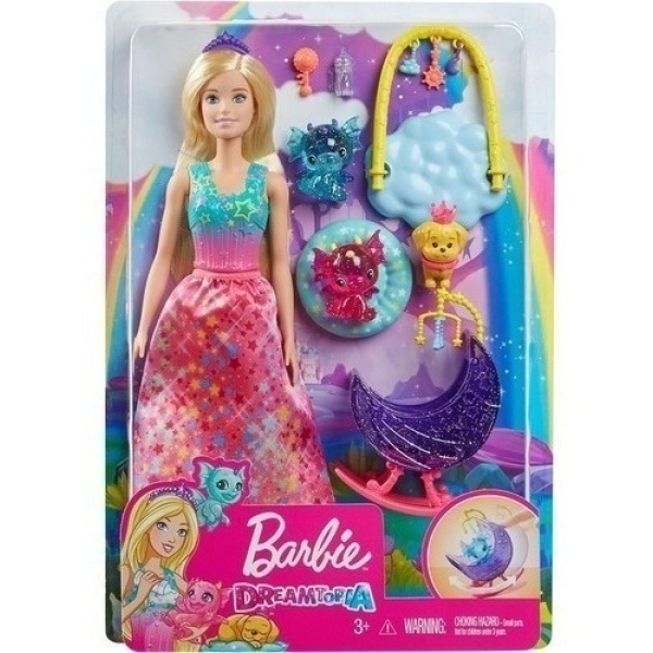 Barbie Dreamtopia Muñeca Con Accesorios