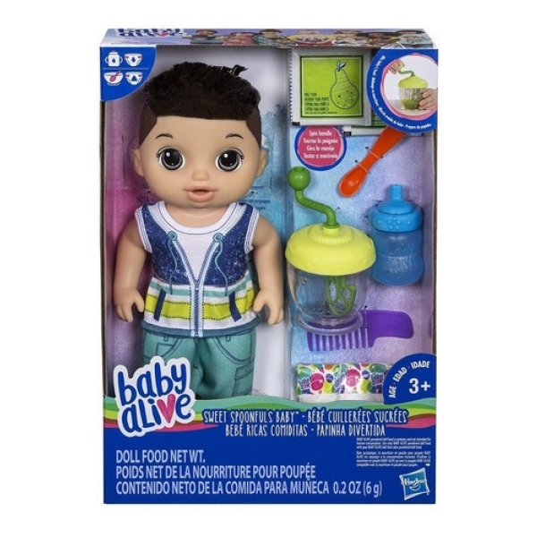 Baby Alive Ricas Comiditas Varón Hasbro - Imagen 5