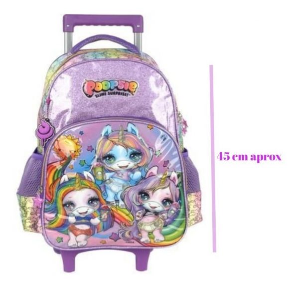 Mochila Con Carro Poopsie