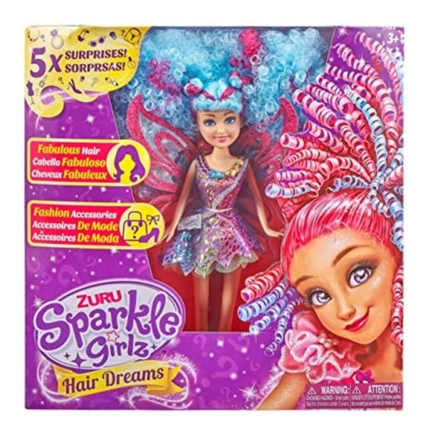 Zuru Muñeca Sparkle Girlz Hair Dreams - Imagen 2