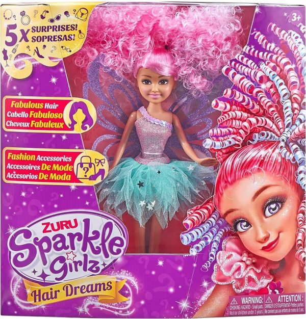 Zuru Muñeca Sparkle Girlz Hair Dreams - Imagen 3