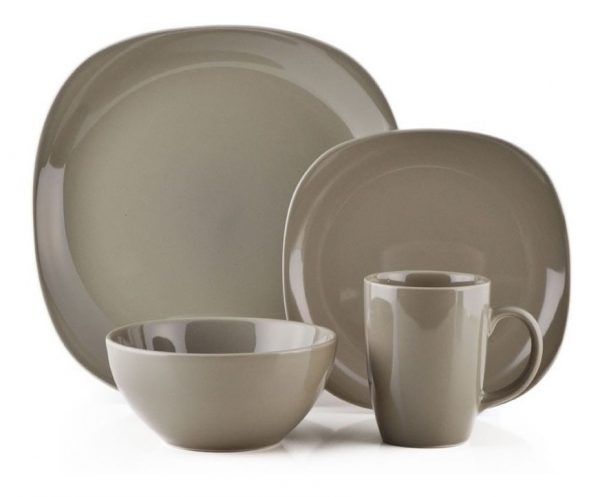 Set De Vajilla 16 Piezas, Stoneware, Quadro Sesame