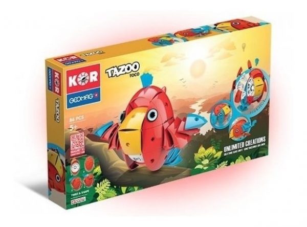 Juego Esfera Magnética Kor Tazoo Toco | 86 Piezas