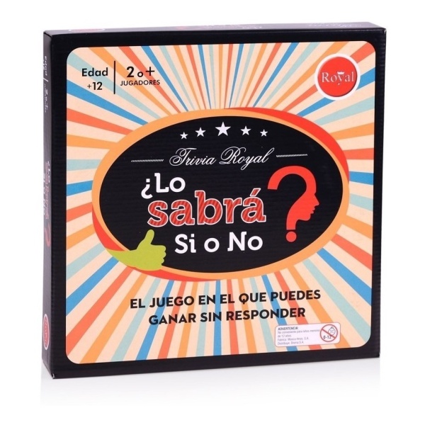 Juego De Mesa Trivia ¿lo Sabrá Sí O No? Royal