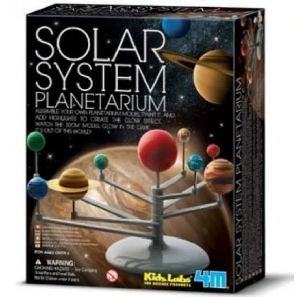 Juego Didáctico Construir Y Pintar Sistema Solar