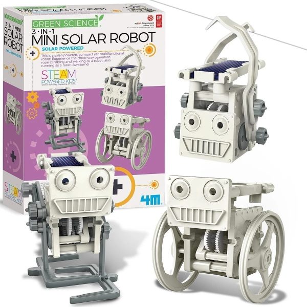 Juego Didáctico Construir Robot Solar 3 En 1