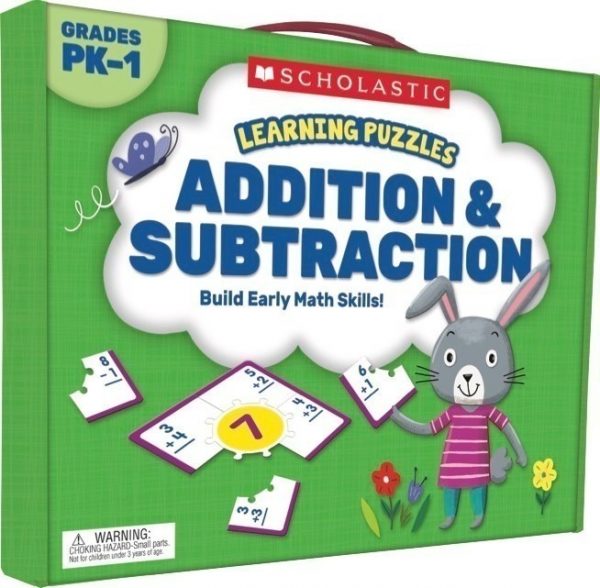 Puzzle Didáctico De Suma Y Resta En Inglés