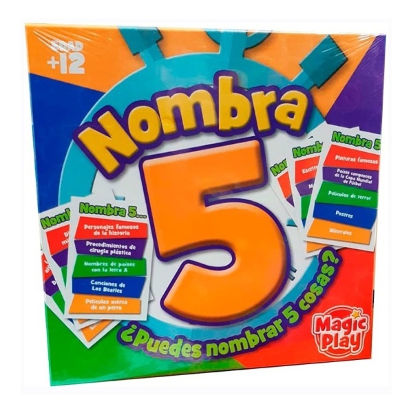 Juego De Mesa Nombra 5 Magic