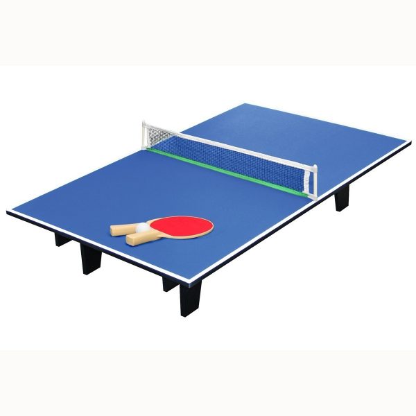 Mesa De Mini Ping Pong, Para Mesa, De Mdf, Con Red, Paletas