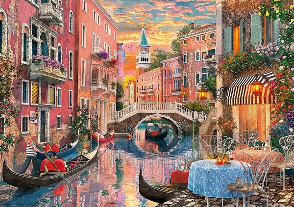 Puzzle Clementoni 6000 Piezas - Atardecer En Venecia - 36524 - Imagen 2