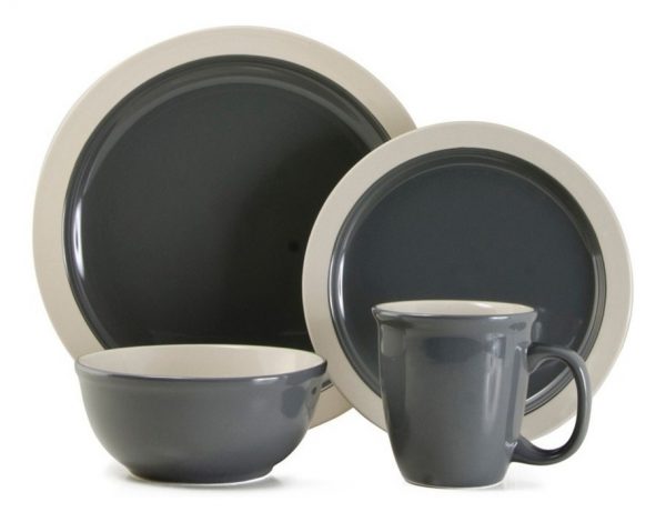 Set De Vajilla 16 Piezas, Stoneware, Urban Granite