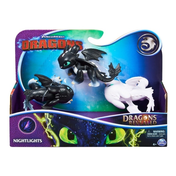 Dragon Set X 3 Figuras Nightlights