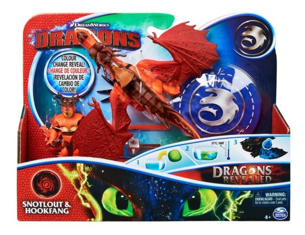 Dragon Y Vikingo Snotlout Y Hookfang