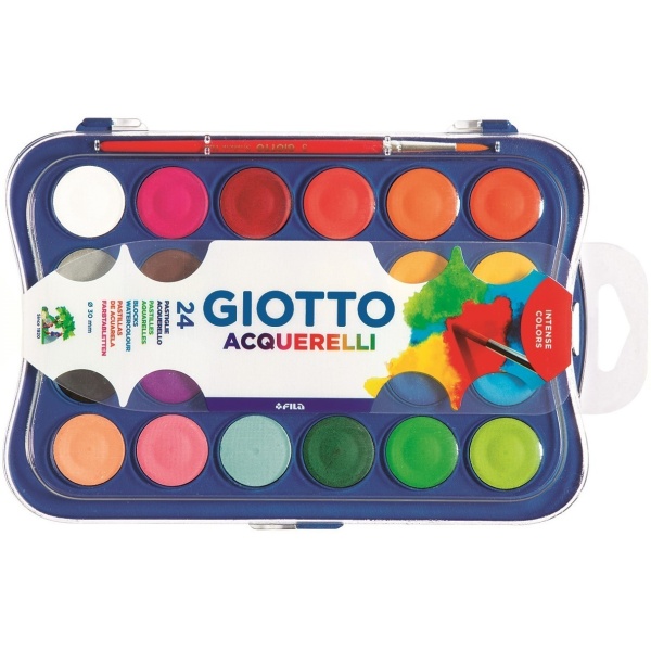 Giotto Acuarelas X 24