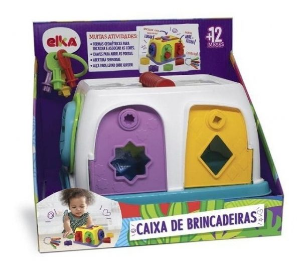 Caja Didáctica De Encastre Elka