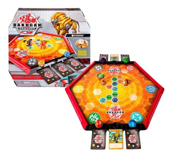 Juguete Con Lazador Bakugan Campo De Batalla Mundo Magico