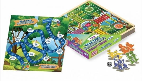 Juego De Mesa Valle De Los Dinosaurios