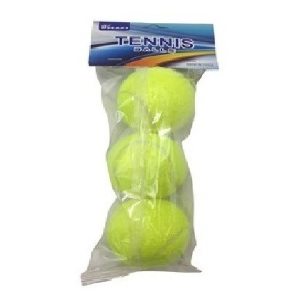 Pack 3 Pelotas Para Jugar Tennis Mundo Magico