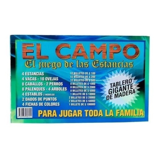 Juego De Mesa El Campo Mundo Magico